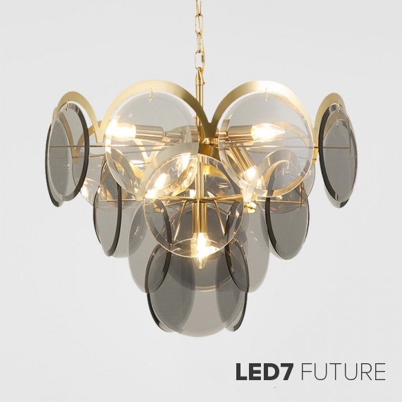 Loft Industry Modern - Discoco Chandelier